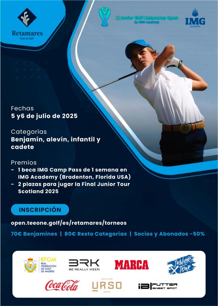 iBPutter Sweet Spot Supports Junior Golf at the XI JUNIOR Retamares Open by img academy This Weekend