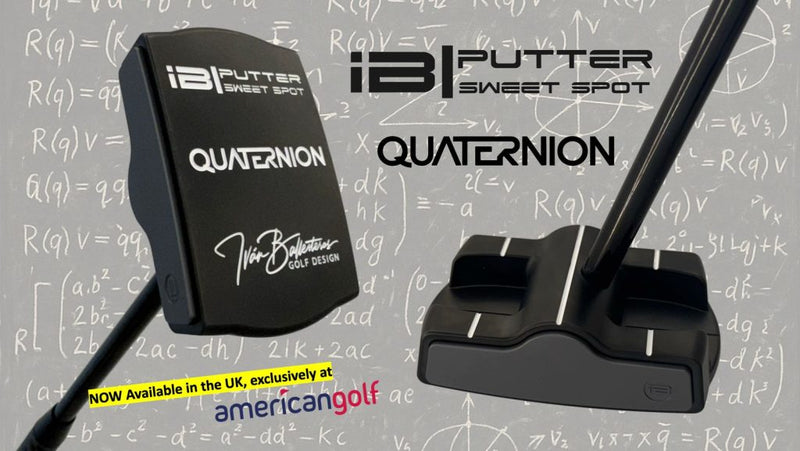 Special day: we officially launchQuaternion, available at all American Golf stores across the UK.