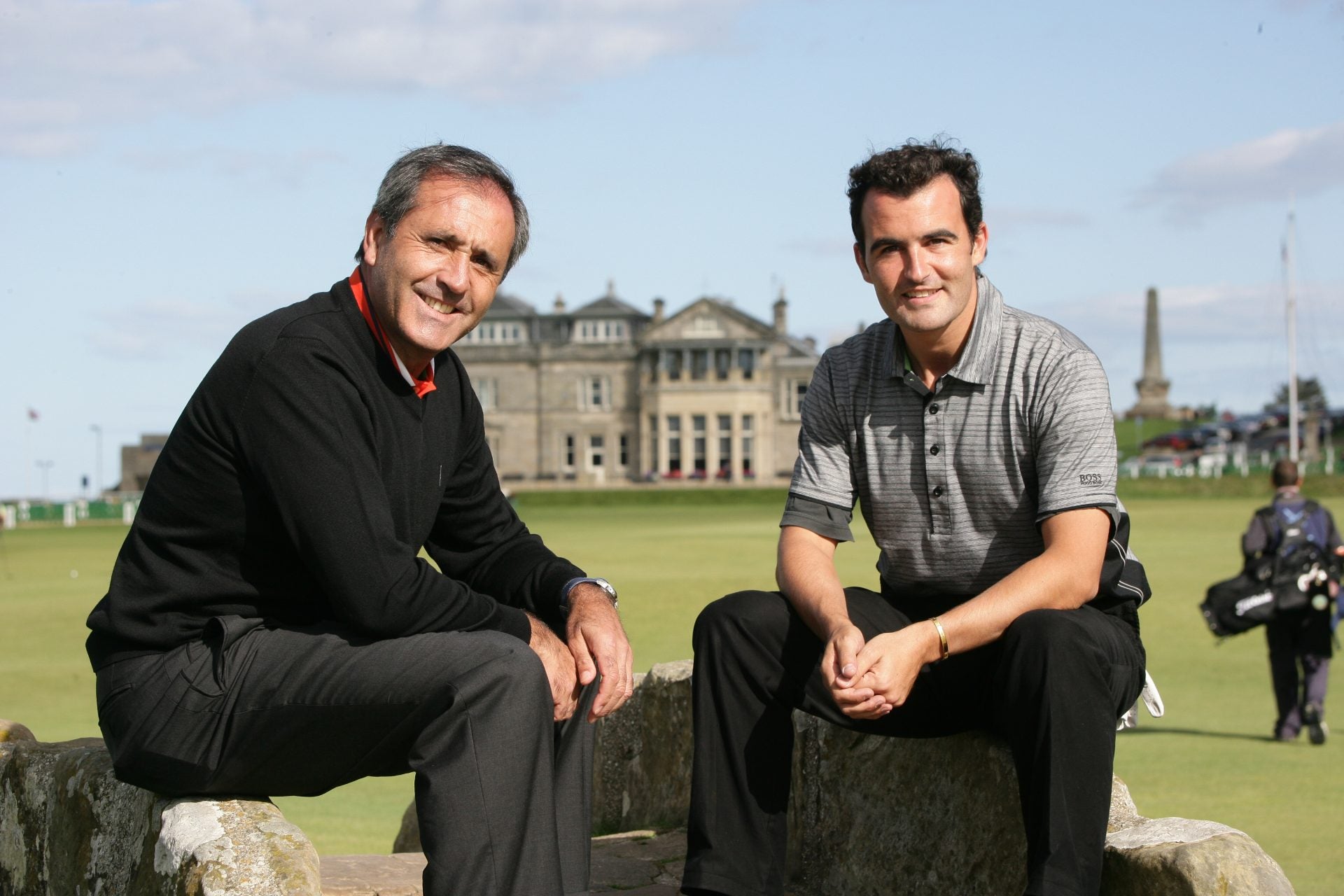 Seve and Ivan Ballesteros at St Andrews